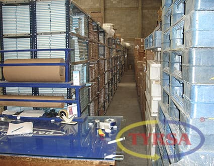 Estantes industriales