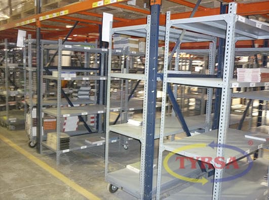 Racks selectivos de acero estructural